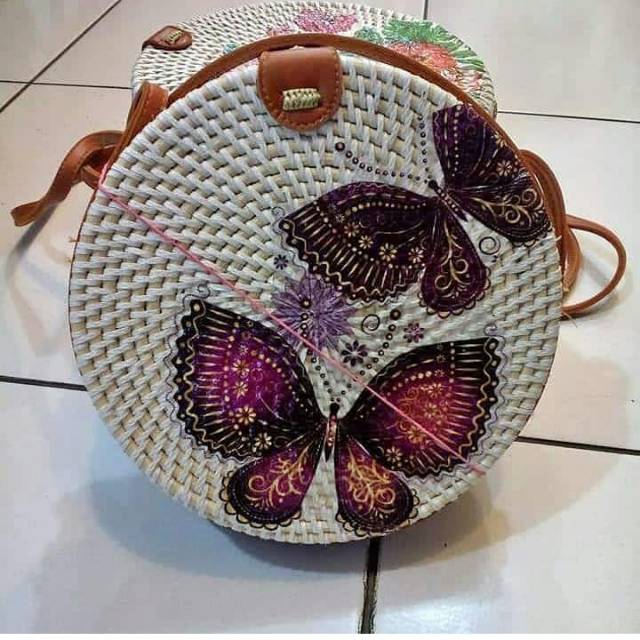 Tas rotan deco