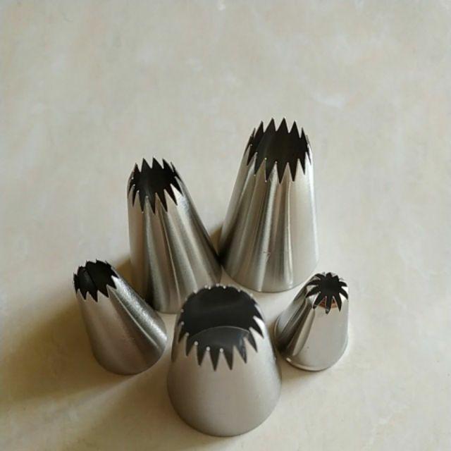 Weijiao Ujung Mulut Pipa Icing Bahan Stainless Steel Untuk Dekorasi Kue Id