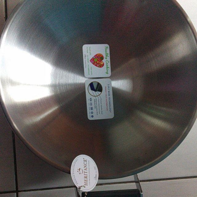 Bima Wok 32 Cm Heritance Classic / Wajan Stainless