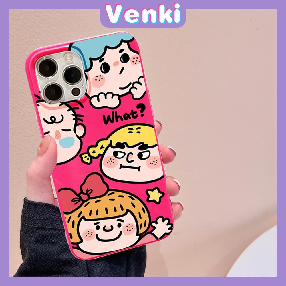 iPhone Case For 14 Series TPU Soft Case Glossy Pink Candy Case Camera Protection Shockproof Cute Cartoon For iPhone 14 13 12 11 Plus Pro Max 7 Plus X XR