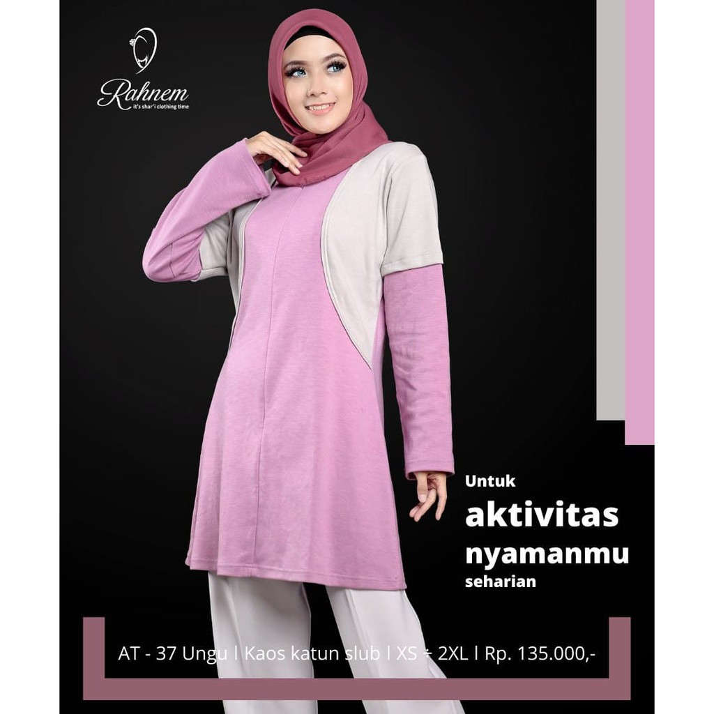 Atasan Wanita Rahnem / AT -37 / Fashion Muslim