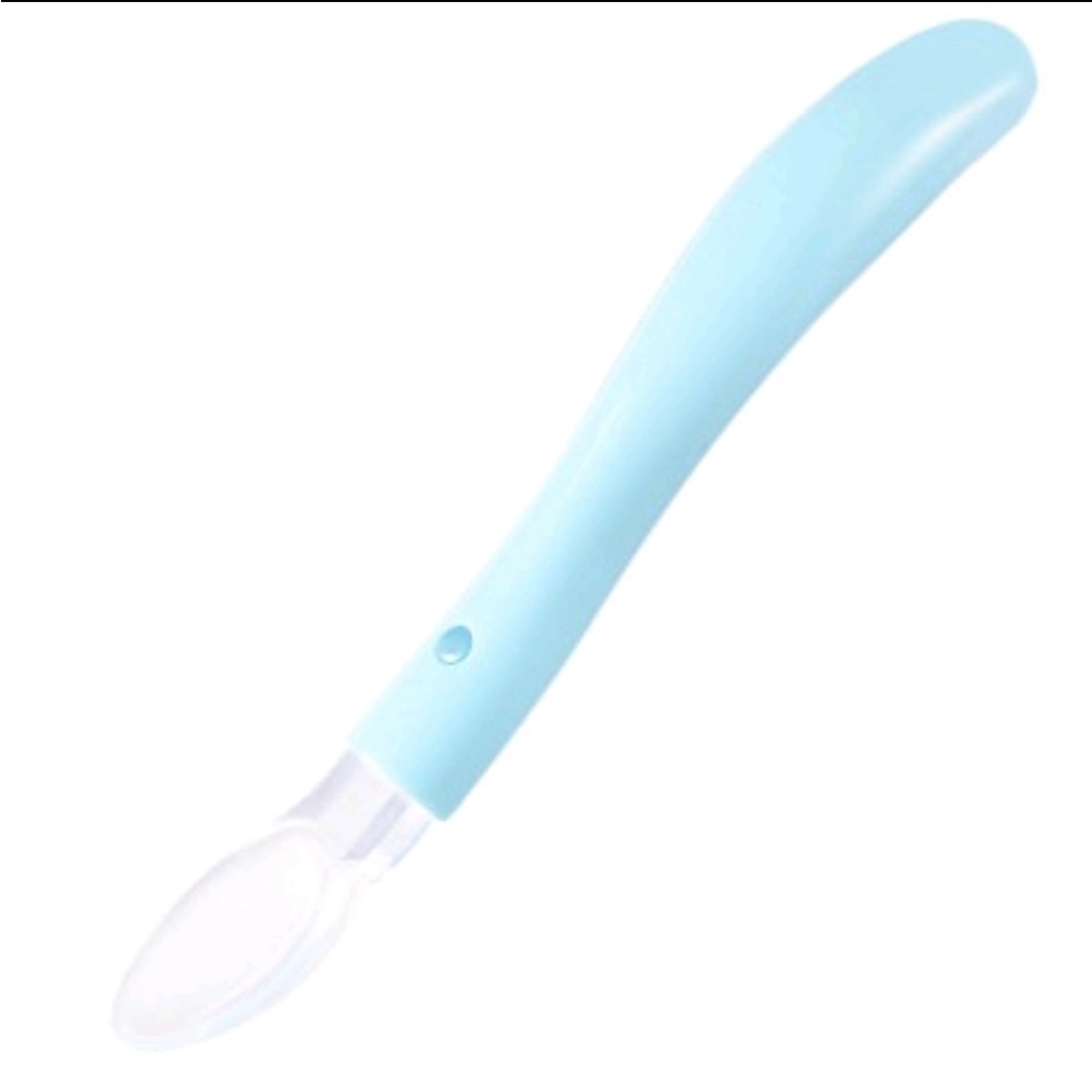 SENDOK MAKAN BAYI SILIKON / SENDOK BAYI SILICONE / BABY SILICONE SOFT SPOON BPA FREE (IP)