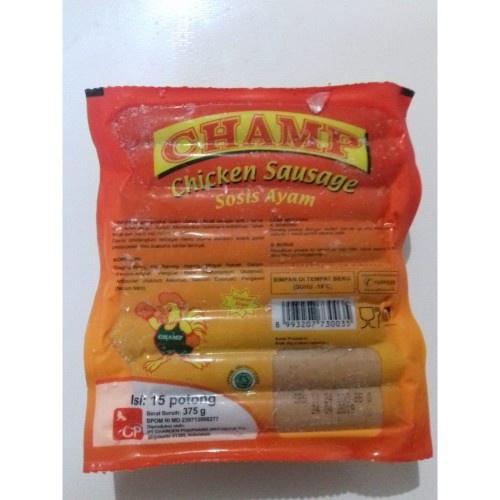 Sosis ayam Champ isi 15 pcs