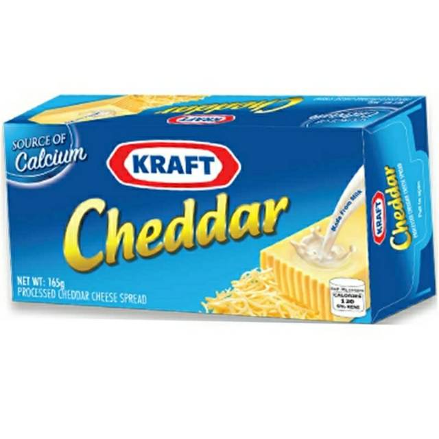 

Keju Kraft Cheddar 165 gram