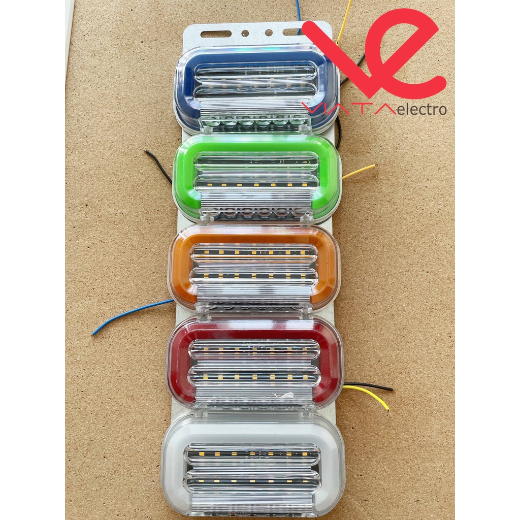 LED BAK TRUK OVAL 12 &amp; 24V LED BAK SAMPING LED SEIN RUNNING STOPLAMP