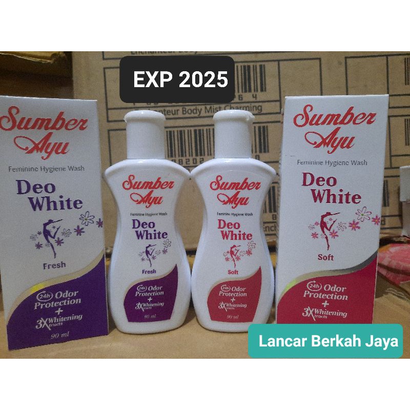 Sumber Ayu feminine hygiene wash kewanitaan 3X WHITENING PH 3.5