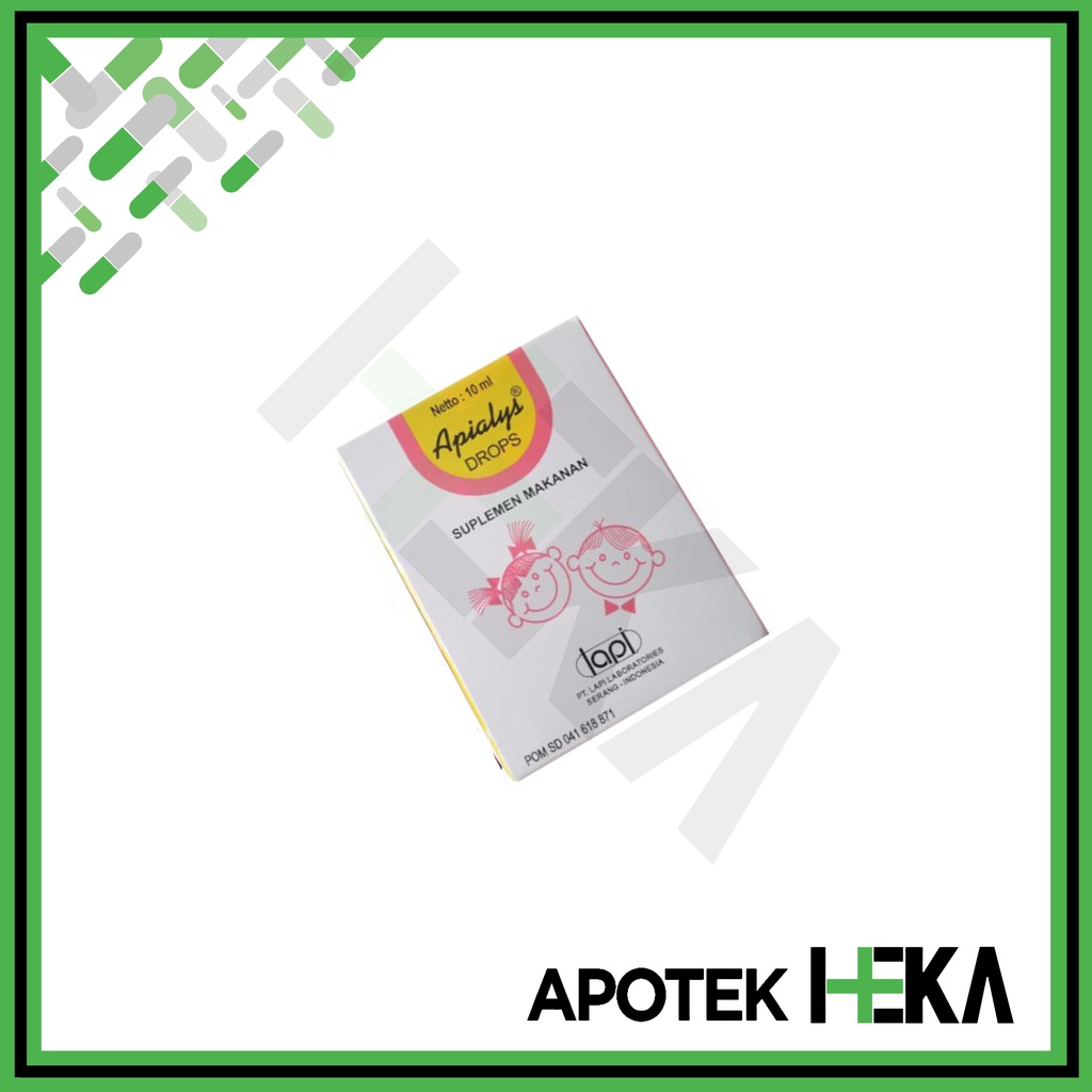 Apialys Drops 10 ml Suplemen Vitamin Bayi (SEMARANG)