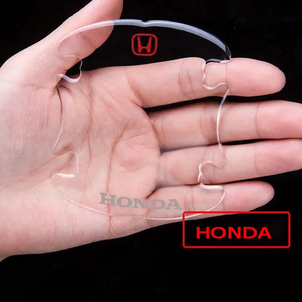 4 / 8pcs Stiker Pelindung Handle Pintu Mobil Honda Accord CRV HRV Civic BRV