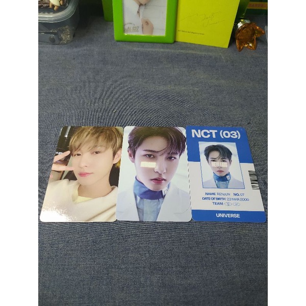 Renjun Photocard Id Universe set Official