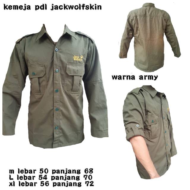 Pakaian dinas lapangan Kemeja pdl gunung lapangan