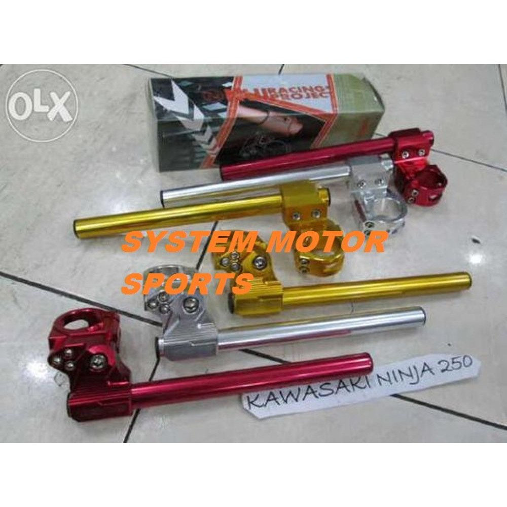 Stang jepit Nui mplus ninja250r ninja250fi rr mono cbr250   stang jepit cbr 250   stang jepit rr mo