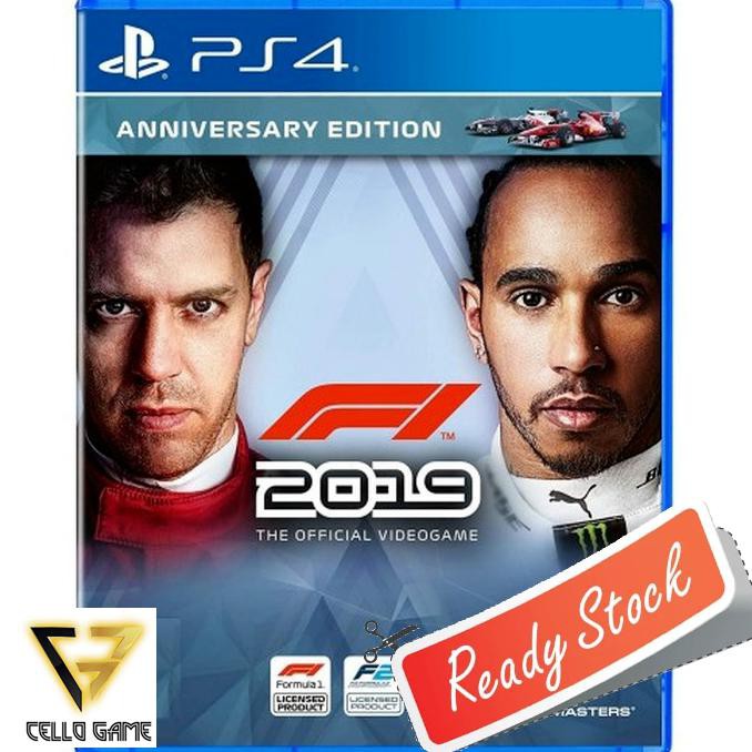 Sale  KASET PS4 F1 2019 Anniversary Edition / F1 19/ FORMULA ONE Terbaru