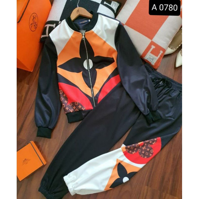 Setelan jaket LV import premium e0780