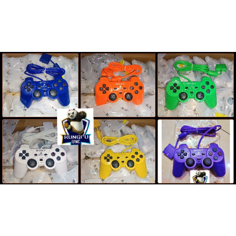 stik ps2 tw  kabel ori serat /PS2 CONTROLER