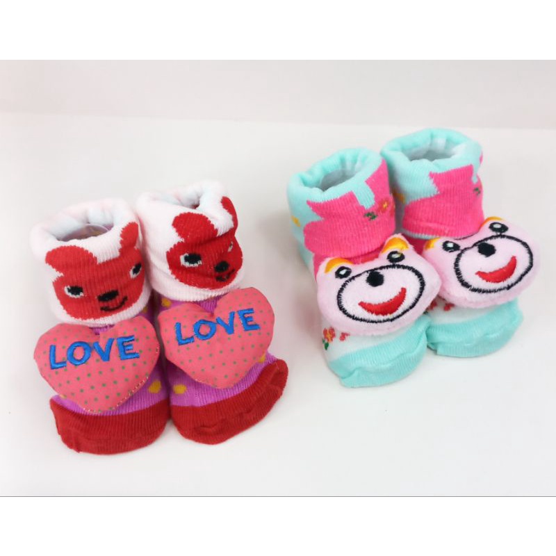 Kaos Kaki Bayi Motif Boneka Kaos Kaki Lucu