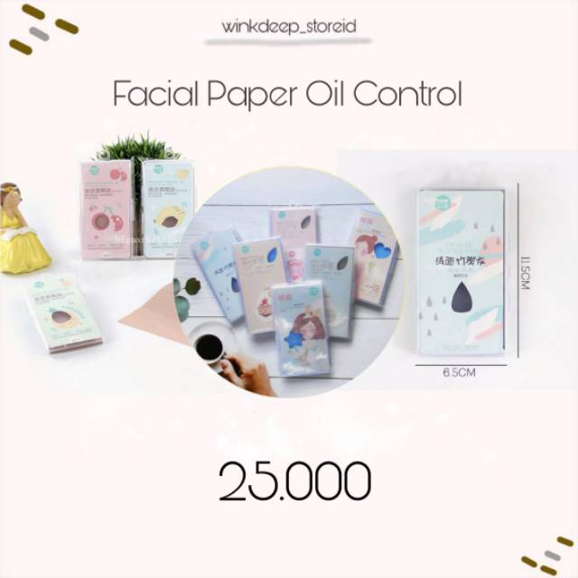 Oil paper/oil control film/kertas minyak DR.SHOW