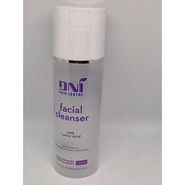 Facial cleanser DNI/toner DNI / BPOM/skincare