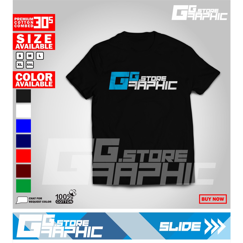 KAOS GG GRAPHIC STORE MURAH BERKUALITAS