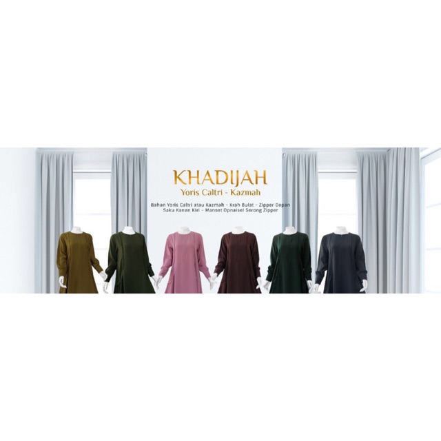 Gamis Khadijah by Al-Hauraa