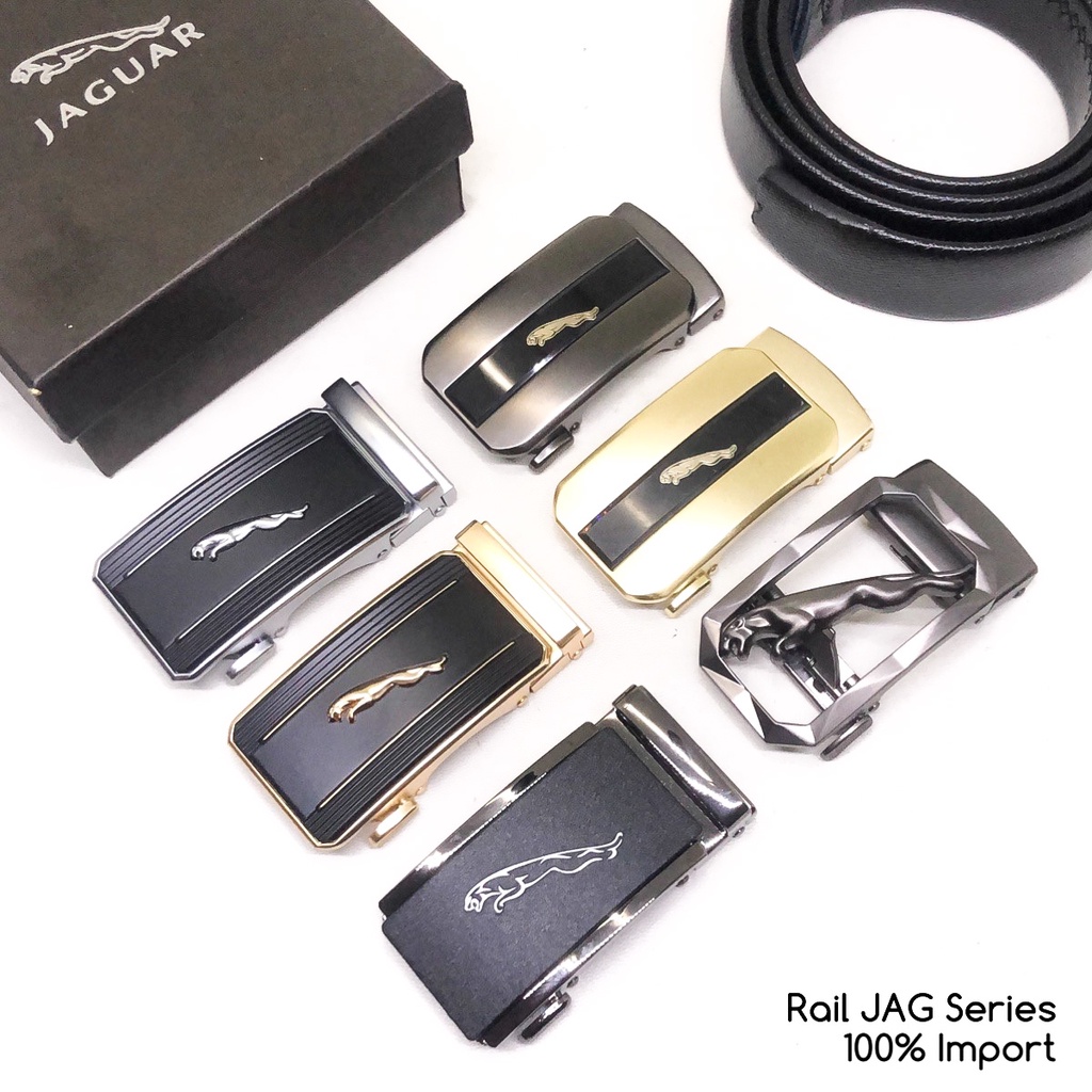 sabuk pria JAG series model rail import premium sabuk fashion murah