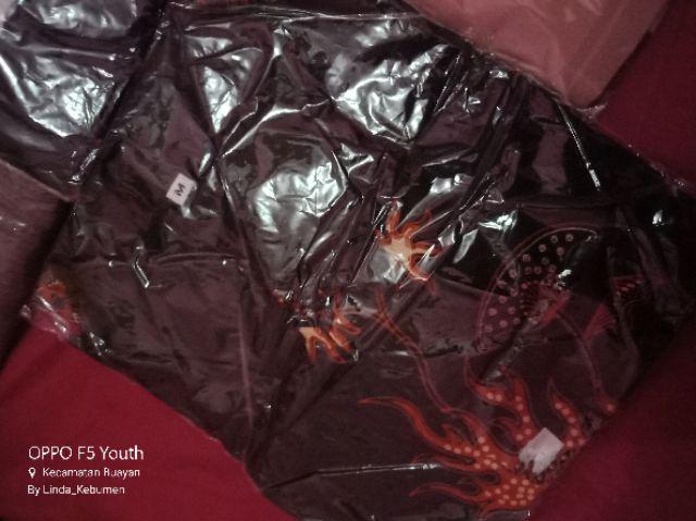 Prabu Nogo Kemeja Batik Pria Lengan Pendek Atasan Batik Baju Batik Pria Batik Modern By Gba
