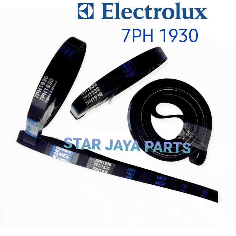 V belt Fan Bel Panbel Karet 7PH 1930 Mesin Pengering Electrolux