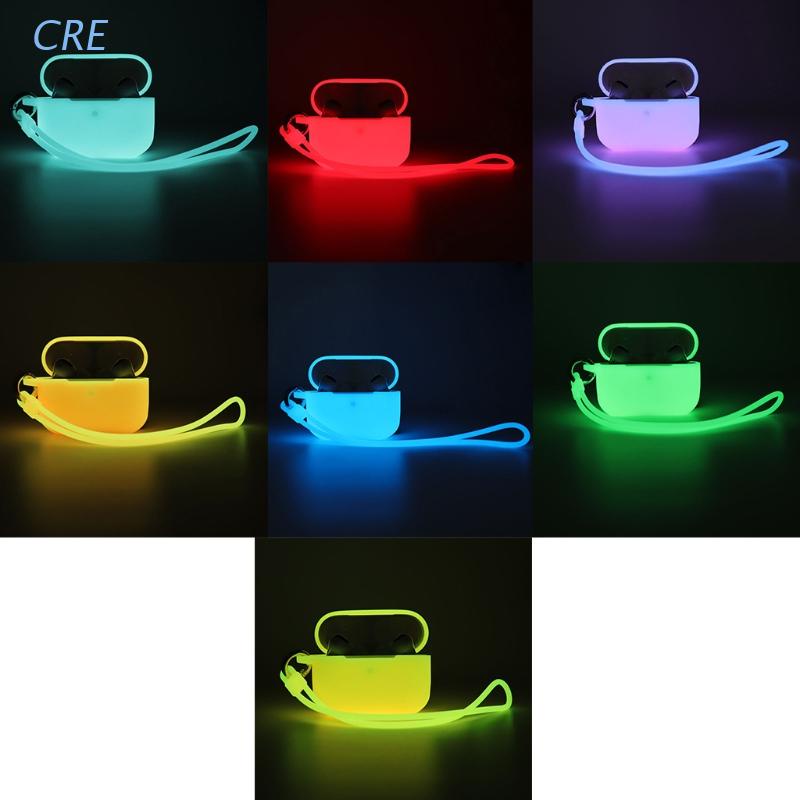 Cre Soft Case Airpods Pro Luminous Glow in The dark Bahan Silikon