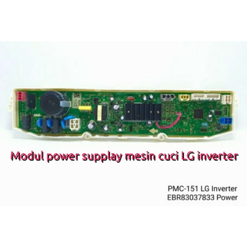 Modul pcb mesin cuci LG T2107 T2108 T2109 VsaL ebr8303 7833 power supplay