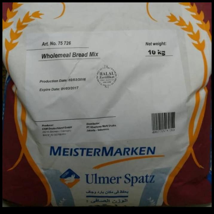 

Meistermarken Wholemeal / Whole Wheat / Tepung Gandum 1Kg