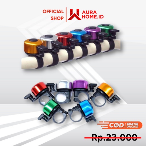 Bell Sepeda Handlebar Safety Cycling Ring Horn / Bel Sepeda Anak Gunung Lipat Ontel Klasik Kecil Rin