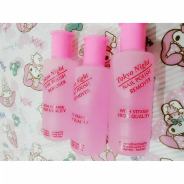 Pembersih Kuku / Aseton Tokyo Pink
