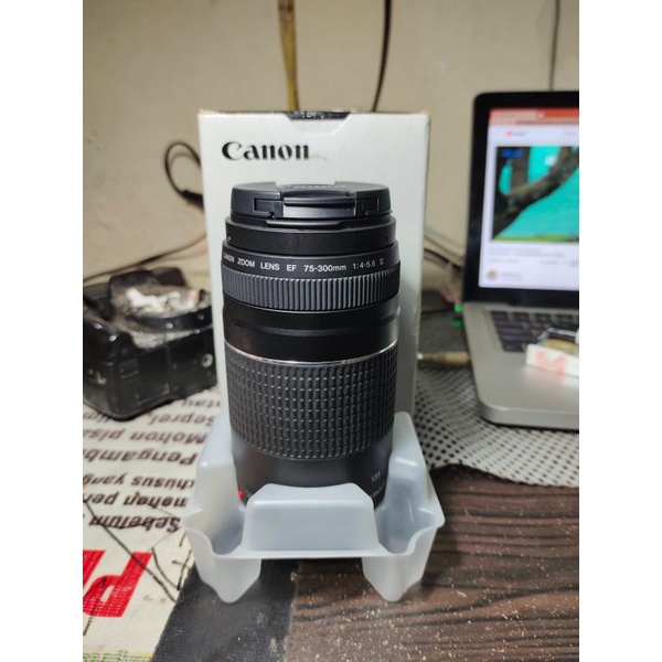 LENSA SECOND TELE CANON 75-300mm