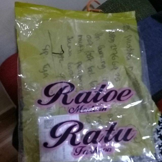 Gamis Batik Original Ratoe Hijab Tetbaru Dan Terlaris