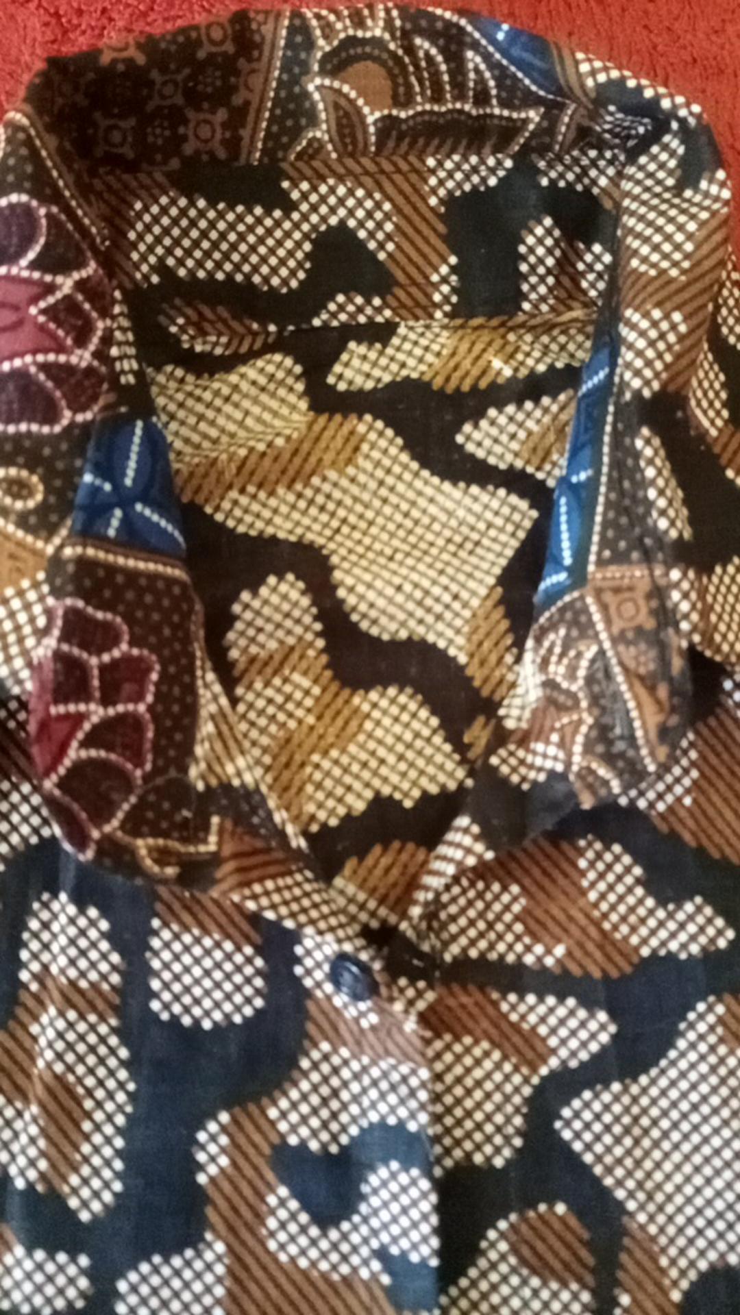 Baju Batik Couple Ayah Dan Anak Cowok Motif Abri / Kemeja Ayah Dan Anak Terlaris / Cod