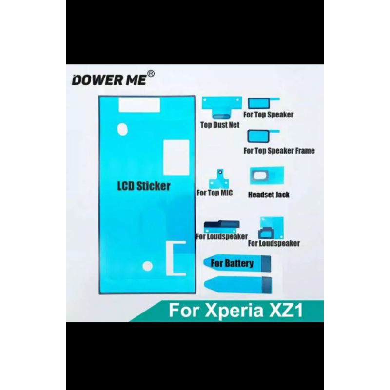 Adhesive FULLSET  sony xperia XZ1 ORIGINAL