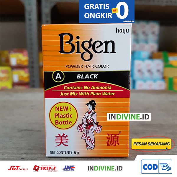 Semir Rambut Bigen Hitam Powder Hair Color Black Shopee Semir Rambut Bigen Hitam Powder Hair Color Black Shopee