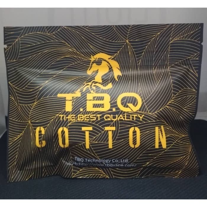 AUTHENTIC TBQ COTTON - Kapas vape TBQ AUTHENTIC - KAPAS ORIGINAL