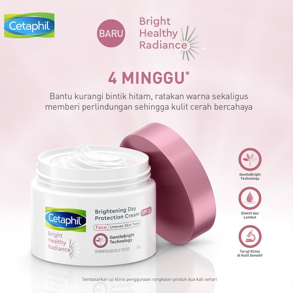 Cetaphil - Bright Healthy Radiance Brightening Day Protection Cream SPF 15 (50 gr)