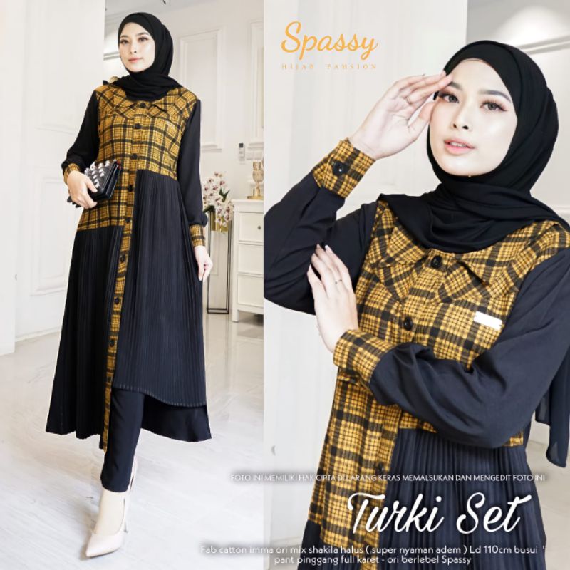 Turki set syantik Realpic banget Oriii Berlebel SPASSY