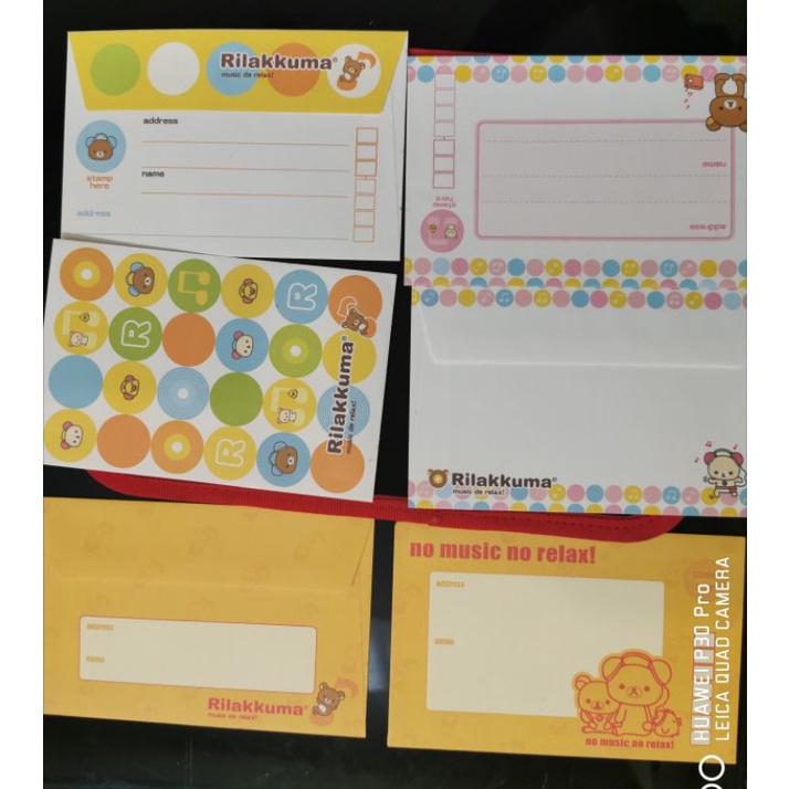 

amplop rilakkuma/rilakkuma envelope