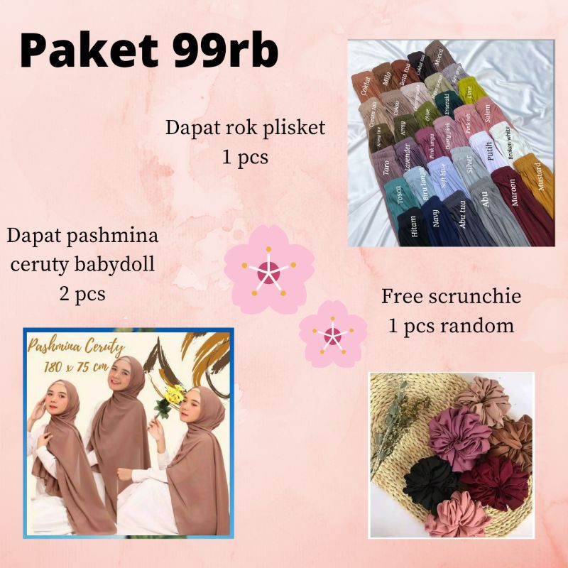 Paket promo 99 rb