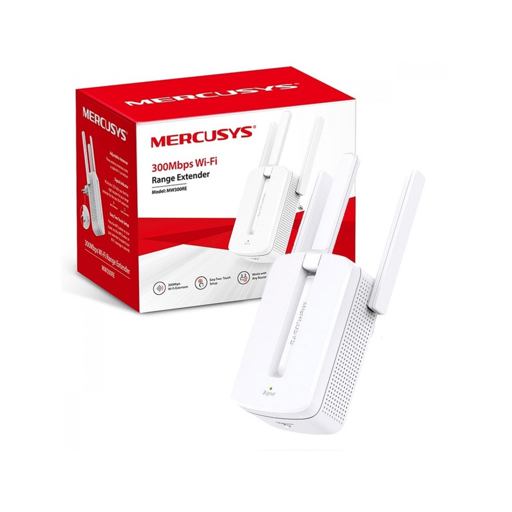 Mercusys MW300RE 300Mbps Wi-Fi Range Extender garansi Resmi 1 Tahun