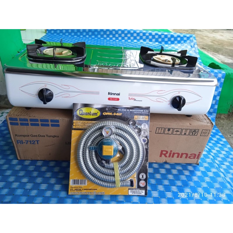 kompor rinnai +regulator