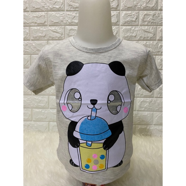 Kaos anak cowok (PANDA) 2-9 tahun