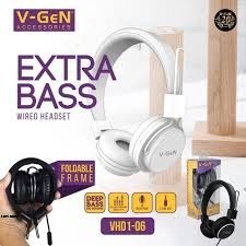 VGEN Earphone /Headset Bluetooth VHD1-06