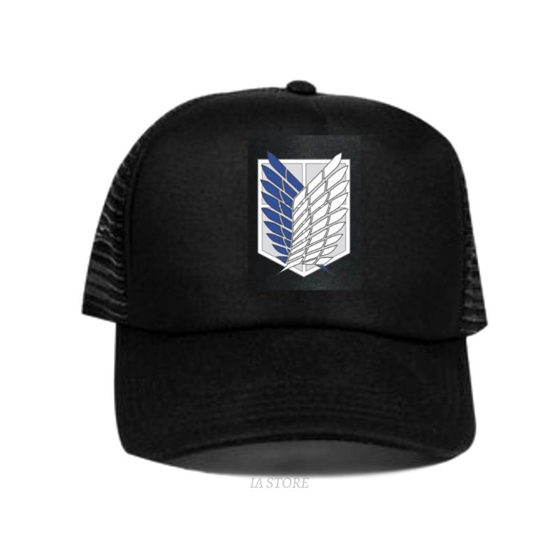 Topi Trucker Custom Attack On Titan