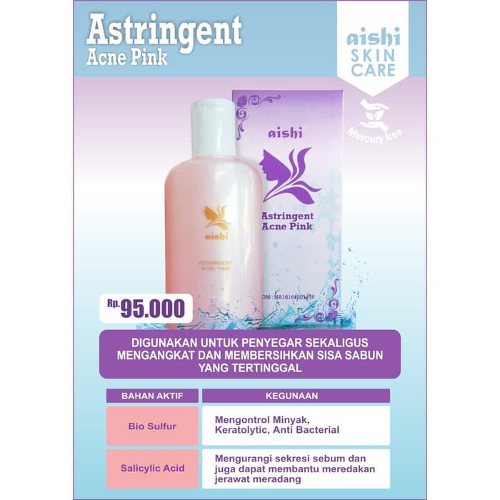 Astringent Acne Pink - AISHI Skincare