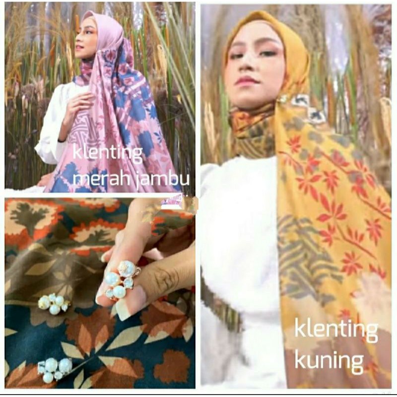 ANDE Scarf RA by Restu Anggraini free Winnie Brooch random color