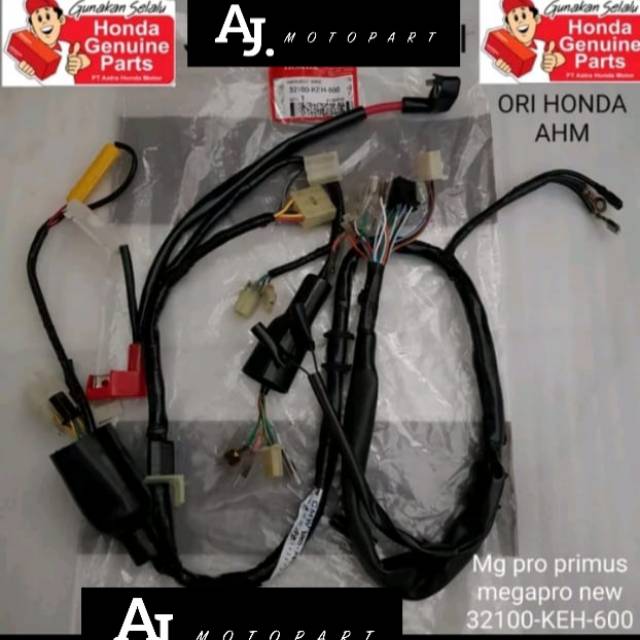 Hernes wire kabel body megapro new mega primus 2007 -2010 ori honda