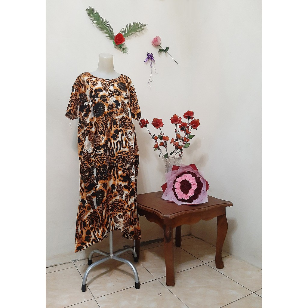 Daster Payung Jumbo Daster Jumbo Wanita Motif Macan